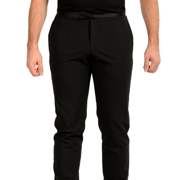 Hugo Boss Men's "H-Genius-Tux-231" Slim Fit Tuxedo Wool Pants US 30R IT 46 - Picture 1 of 4
